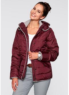 Veste à capuche avec passepoil de coloris contrastant, bpc bonprix collection Veste à capuche avec passepoil de coloris contrastant, bpc bonprix collection