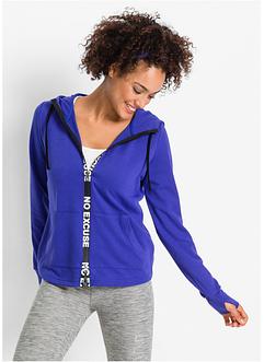 Veste sweat-shirt fonctionnelle, manches longues, bpc bonprix collection Veste sweat-shirt fonctionnelle, manches longues, bpc bonprix collection