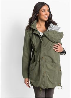 Parka de grossesse avec empiècement pour bébé, doublée (pour la grossesse et après), bpc bonprix collection Parka de grossesse avec empiècement pour bébé, doublée (pour la grossesse et après), bpc bonprix collection
