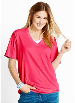 Lot de 5 t-shirts avec col en V, bpc bonprix collection Lot de 5 t-shirts avec col en V, bpc bonprix collection