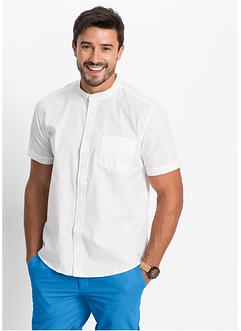 Chemise à col montant manches courtes Regular Fit, bpc bonprix collection Chemise à col montant manches courtes Regular Fit, bpc bonprix collection