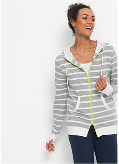 Veste sweat légère avec imprimé dos, manches longues, bpc bonprix collection Veste sweat légère avec imprimé dos, manches longues, bpc bonprix collection