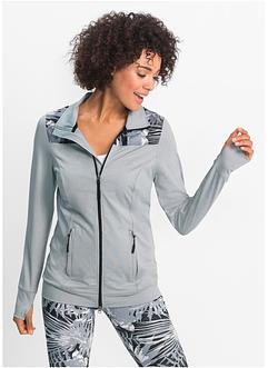 Veste de sport manches longues avec empiècements contrastants, bpc bonprix collection Veste de sport manches longues avec empiècements contrastants, bpc bonprix collection