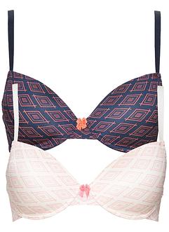 Lot de 2 soutiens-gorge push-up, bpc bonprix collection Lot de 2 soutiens-gorge push-up, bpc bonprix collection