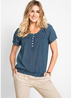 Blouse col rond, manches courtes, bpc bonprix collection Blouse col rond, manches courtes, bpc bonprix collection