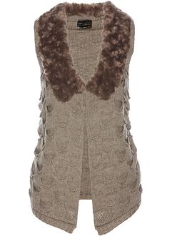 Gilet sans manches avec synthétique imitation fourrure, bpc selection premium Gilet sans manches avec synthétique imitation fourrure, bpc selection premium