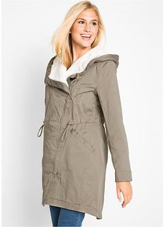 Parka légère avec synthétique imitation fourrure polaire, bpc bonprix collection Parka légère avec synthétique imitation fourrure polaire, bpc bonprix collection