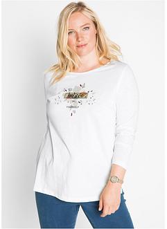 T-shirt manches longues en fil flammé, bpc bonprix collection T-shirt manches longues en fil flammé, bpc bonprix collection