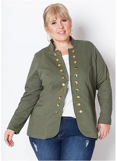 Blazer sweat, manches longues - designed by Maite Kelly, bpc bonprix collection Blazer sweat, manches longues - designed by Maite Kelly, bpc bonprix collection