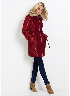 Manteau court avec col en synthétique imitation fourrure, bpc selection Manteau court avec col en synthétique imitation fourrure, bpc selection
