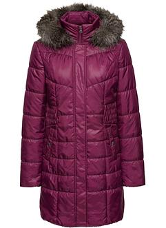 Veste matelassée avec capuche en synthétique imitation fourrure, RAINBOW Veste matelassée avec capuche en synthétique imitation fourrure, RAINBOW
