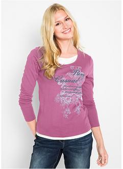 T-shirt manches longues 2en1, bpc bonprix collection T-shirt manches longues 2en1, bpc bonprix collection