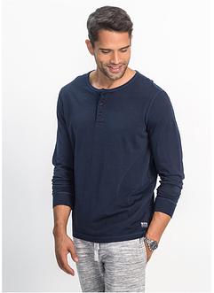 T-shirt manches longues avec patte de boutonnage Regular Fit, bpc bonprix collection T-shirt manches longues avec patte de boutonnage Regular Fit, bpc bonprix collection