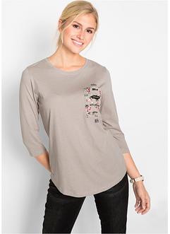 T-shirt à imprimé, manches 3/4 - designed by Maite Kelly, bpc bonprix collection T-shirt à imprimé, manches 3/4 - designed by Maite Kelly, bpc bonprix collection