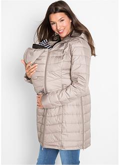 Manteau matelassé de grossesse avec empiècement pour bébé, bpc bonprix collection Manteau matelassé de grossesse avec empiècement pour bébé, bpc bonprix collection