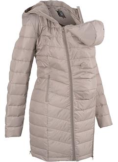 Manteau matelassé de grossesse avec empiècement pour bébé, bpc bonprix collection Manteau matelassé de grossesse avec empiècement pour bébé, bpc bonprix collection