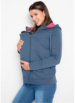 Veste de grossesse matière sweat avec empiècement bébé, bpc bonprix collection Veste de grossesse matière sweat avec empiècement bébé, bpc bonprix collection