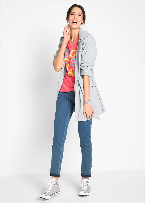 Jean slim taille haute, super stretch, bonprix