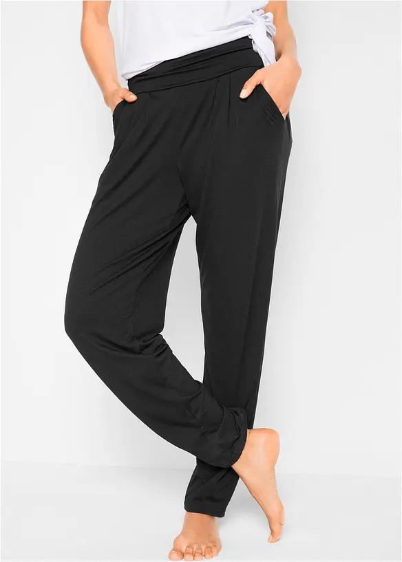 Sarouel de relaxation en viscose mélangée, bonprix