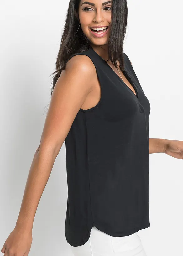Top en viscose douce et extensible, bonprix