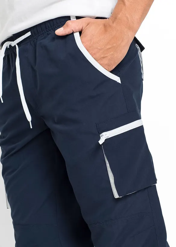 Pantalon 3/4 microfibre, bonprix