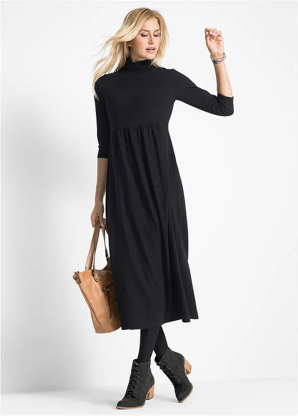 Robe en jersey, manches 3/4, bonprix