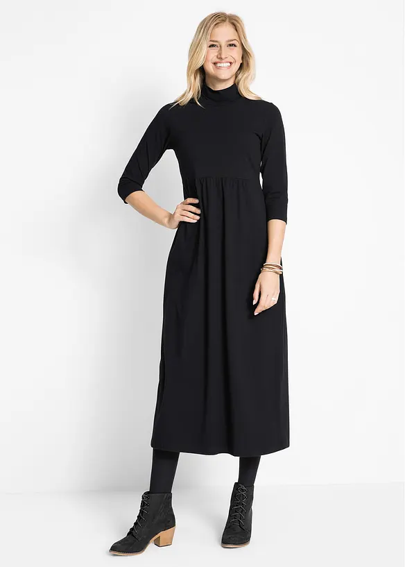 Robe en jersey, manches 3/4, bonprix