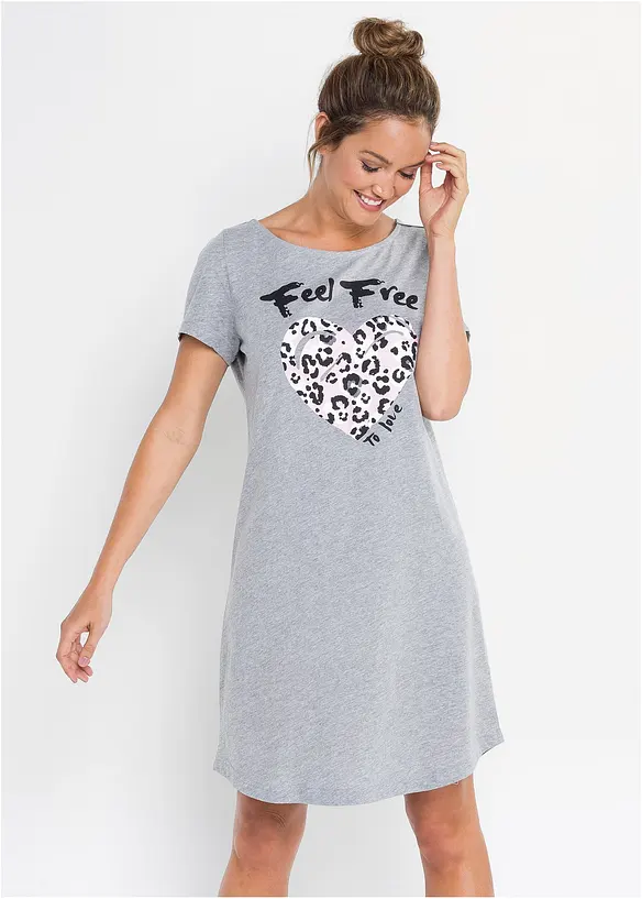 Chemise de nuit courte, bonprix