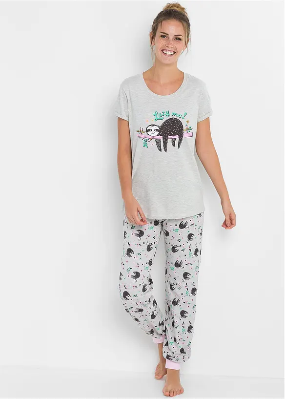 Pyjama à manches courtes, bonprix