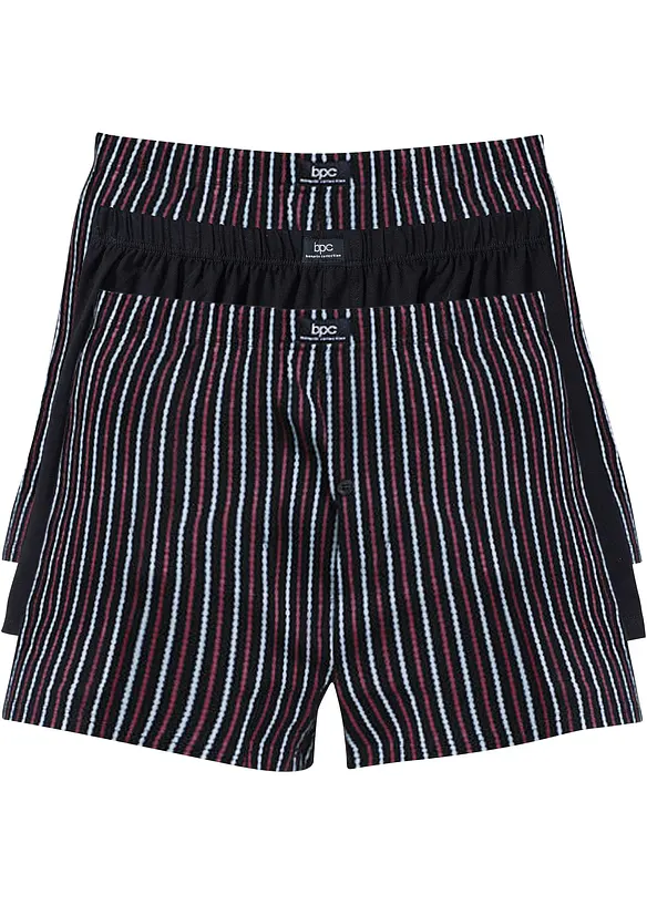Lot de 3 caleçons en jersey coton, bonprix