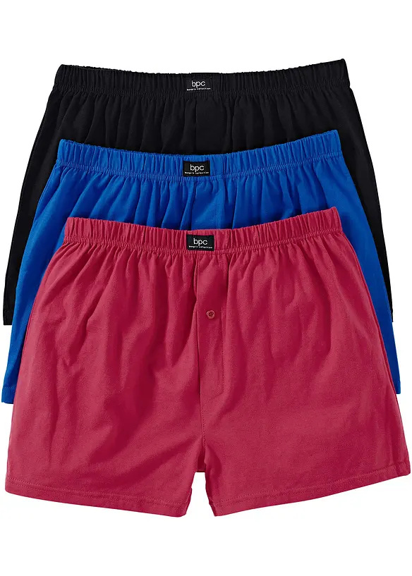 Lot de 3 caleçons en jersey coton, bonprix