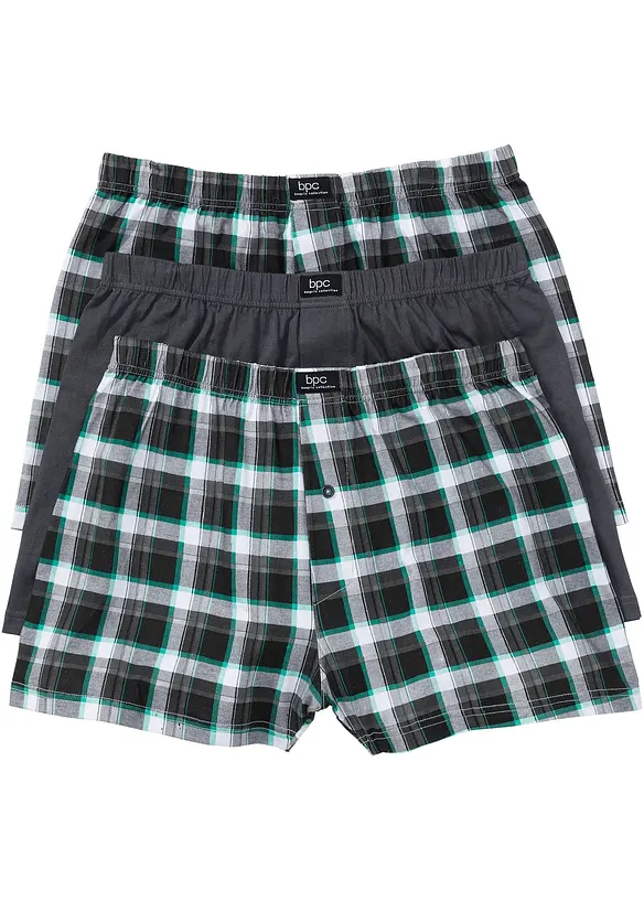 Lot de 3 caleçons en jersey coton, bonprix