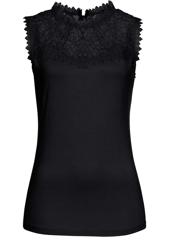 Top en viscose mélangée, bonprix
