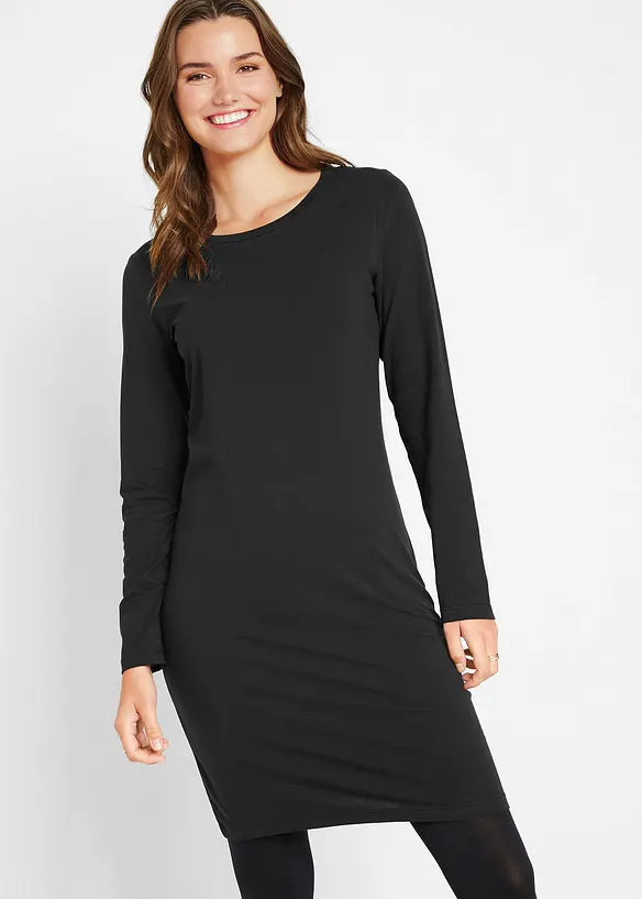 Robes en jersey coton extensible par lot de 2, bonprix