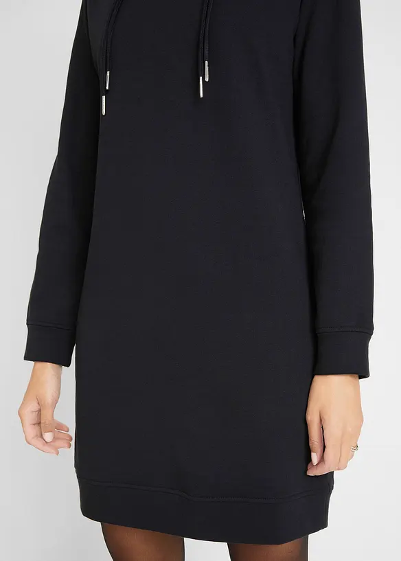 Robe molletonnée à capuche, bonprix