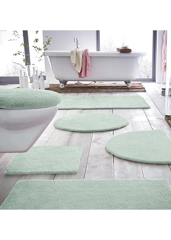 Tapis de bain en matière très douce, bonprix