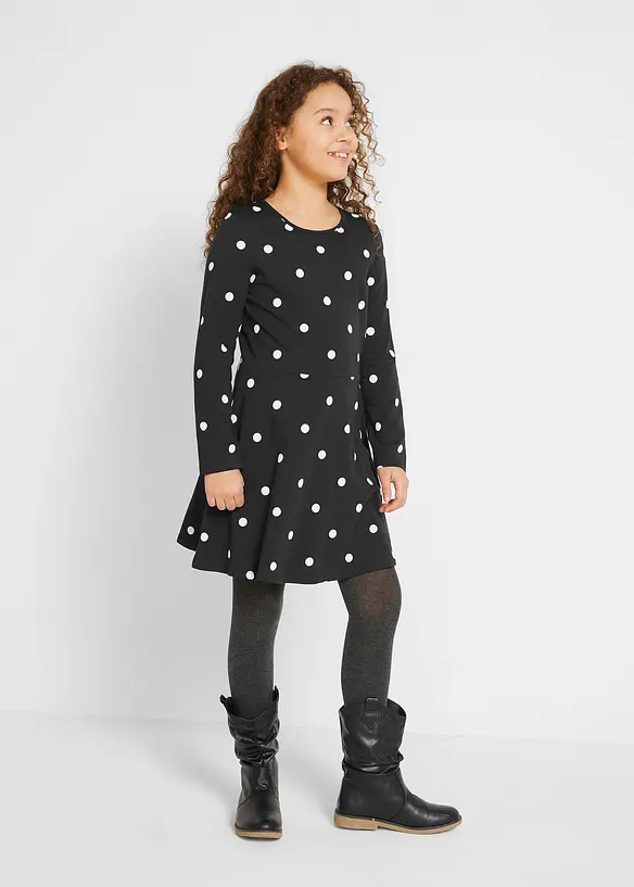 Lot de 2 robes en jersey avec coton, bonprix