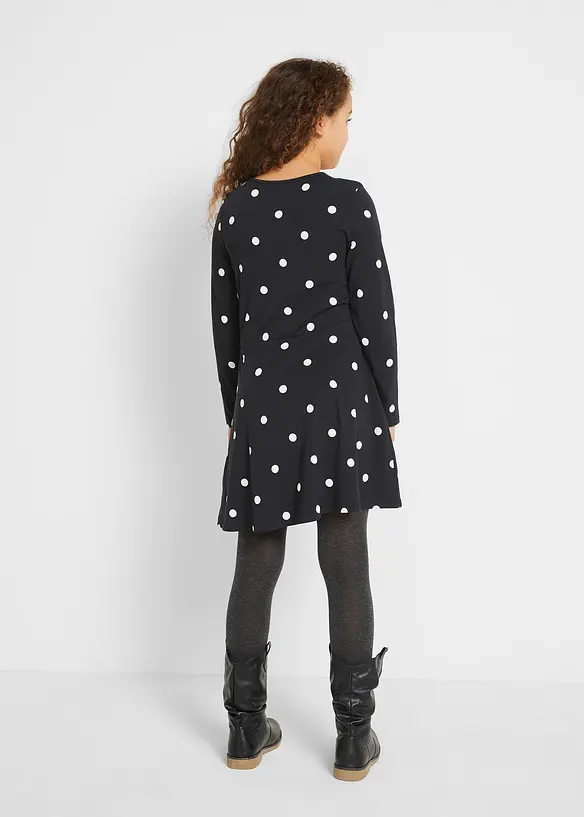 Lot de 2 robes en jersey avec coton, bonprix