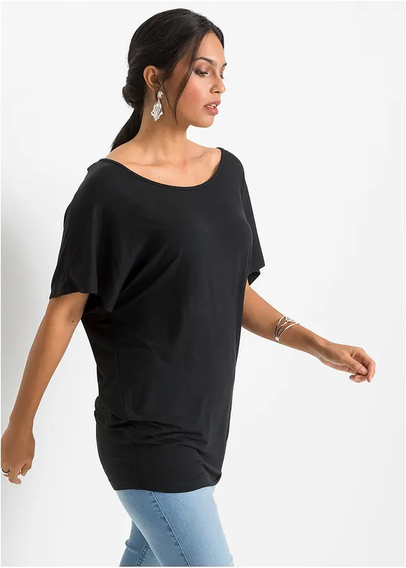 T-shirt en viscose mélangée, bonprix
