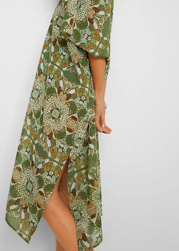 Tunique de plage oversize en crêpe léger, bonprix