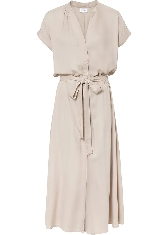 Robe-chemise en viscose fluide, bonprix
