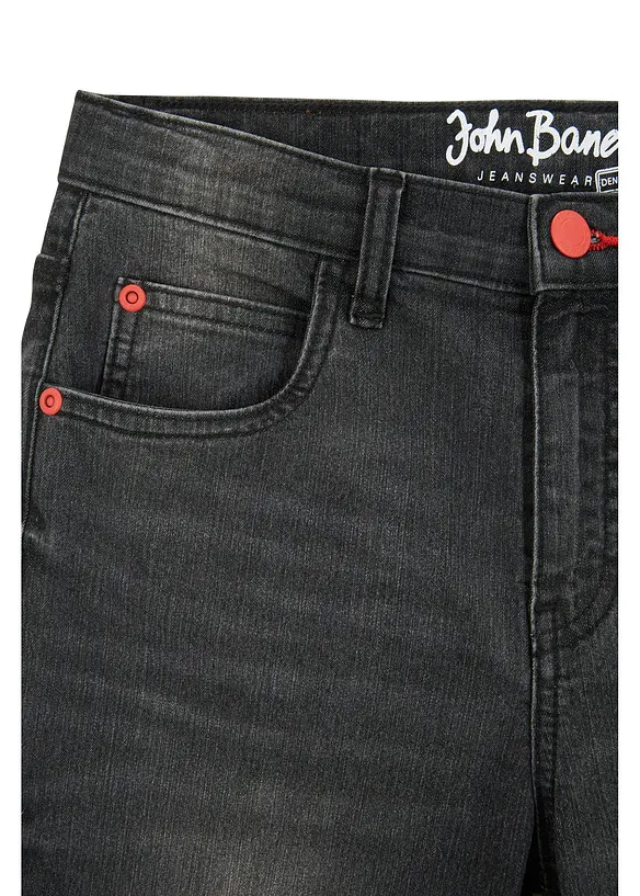 Jean garçon avec délavage cool, Slim Fit, John Baner JEANSWEAR