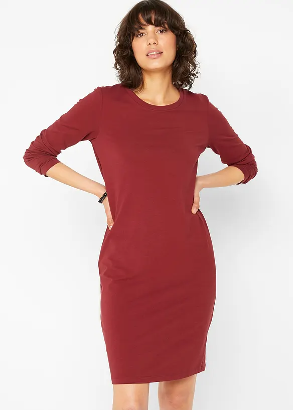 Robes en jersey coton extensible par lot de 2, bonprix