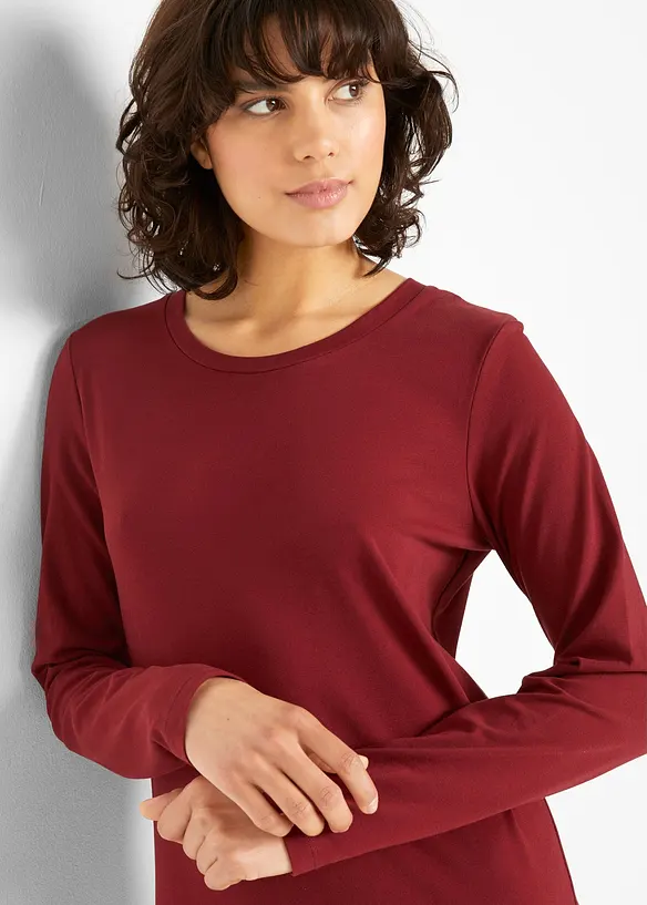 Robes en jersey coton extensible par lot de 2, bonprix