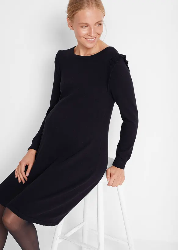 Robe de grossesse en maille douce, bonprix