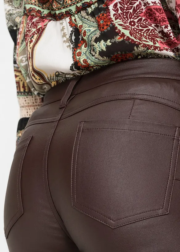 Pantalon extensible en viscose mélangée, bonprix