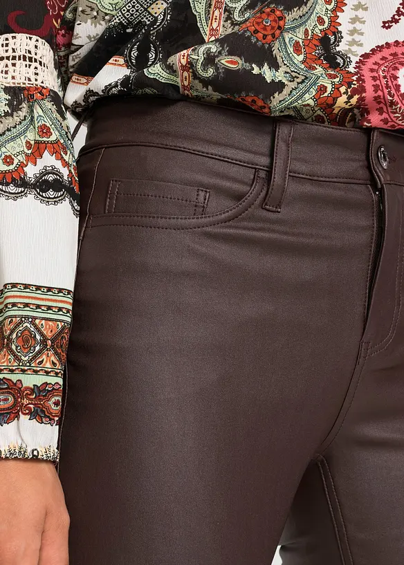 Pantalon extensible en viscose mélangée, bonprix