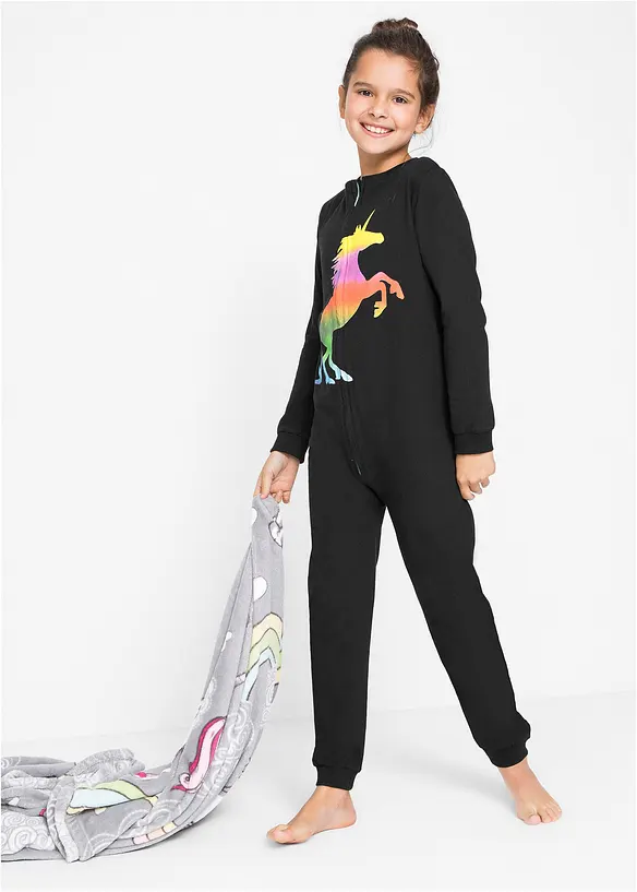 Combipyjama en coton doux et extensible, bonprix