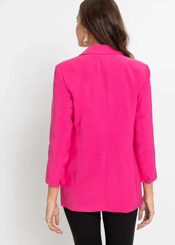 Blazer long en viscose majoritaire, bonprix