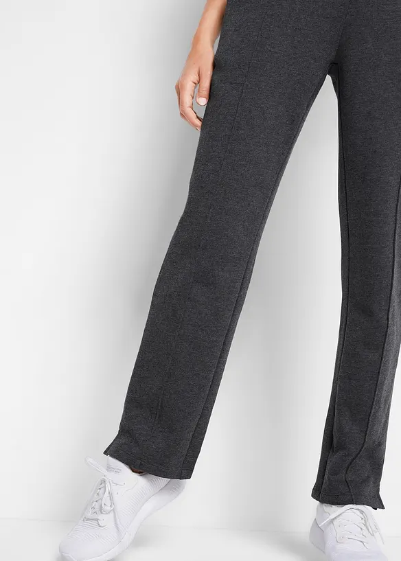 Pantalon de jogging en coton, coupe droite, bonprix